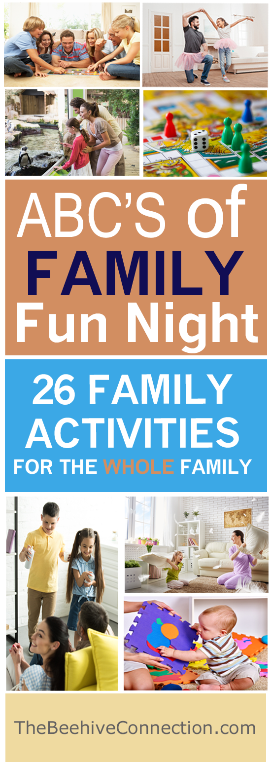 FREE Printable 26 Family Fun Activities