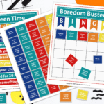 How to Stop Boredom – FREE Summer Printables