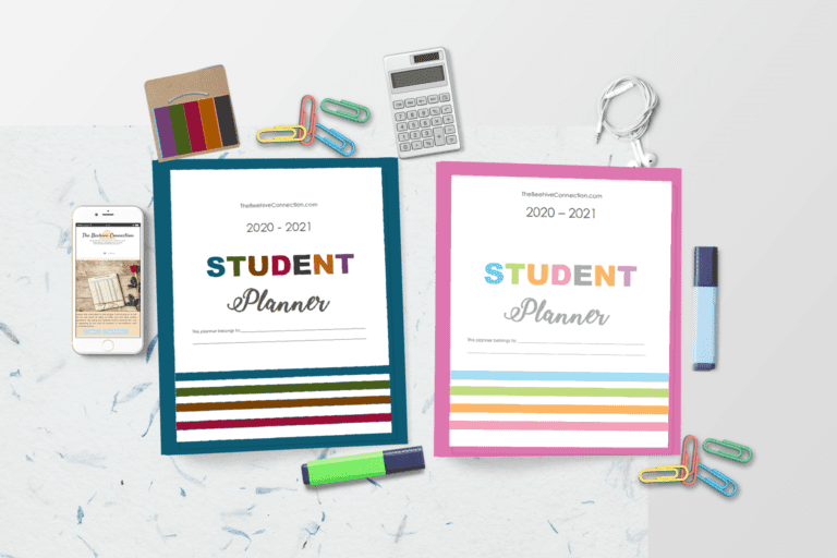 2022 FREE Student Planner Printable