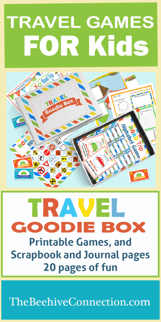 Travel Games for Kids Printable - The Travel Goodie Box