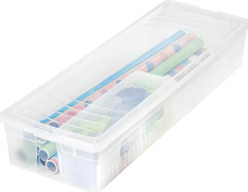 Decluttter paper with wrapping_paper_storage
