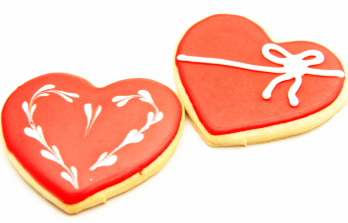 valentine themed treats for kids sugar cookies decorated