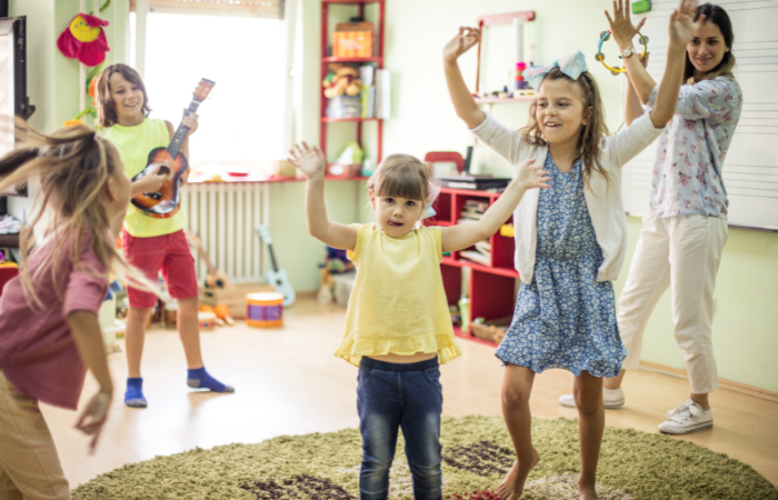 things kids need from their parents dance party mom and 4 kids.