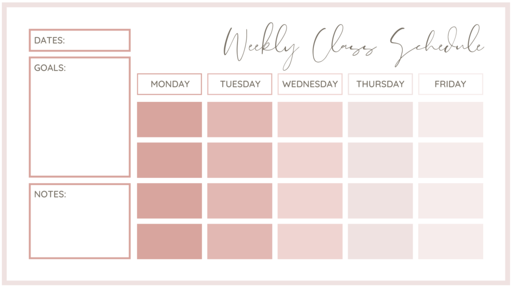 free printable monthly calendar and schedule