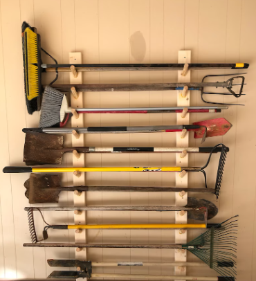 diy family project pallet garden tool organizers