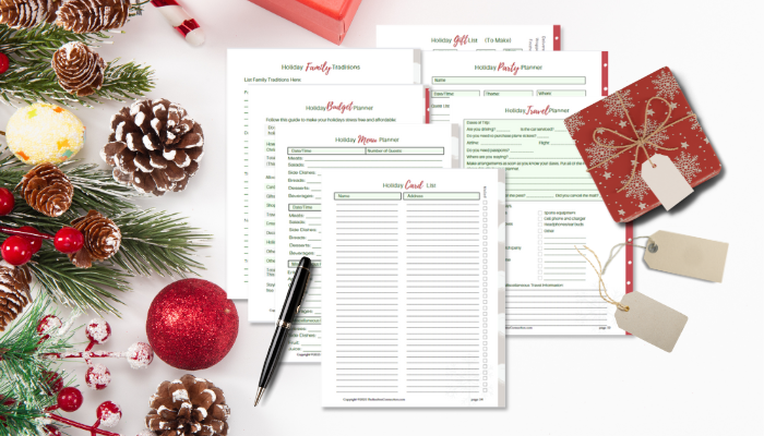 FREE Holiday Planner Printable