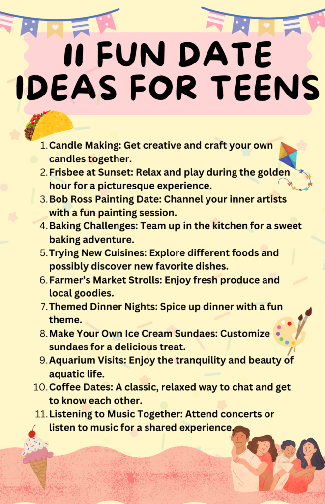 11 fun date ideas for teens