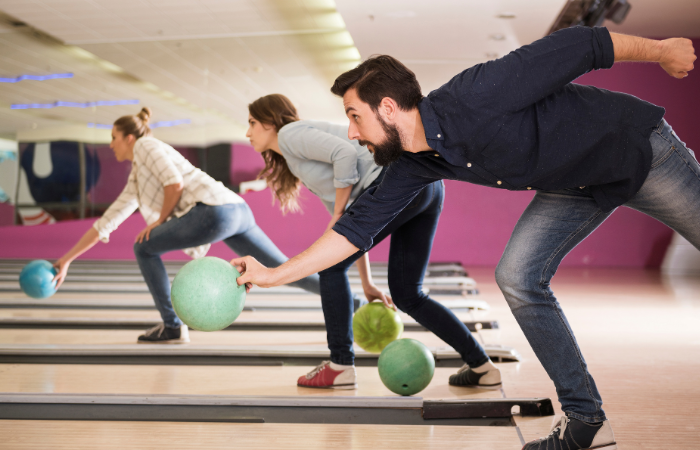 fun bowling games for team building