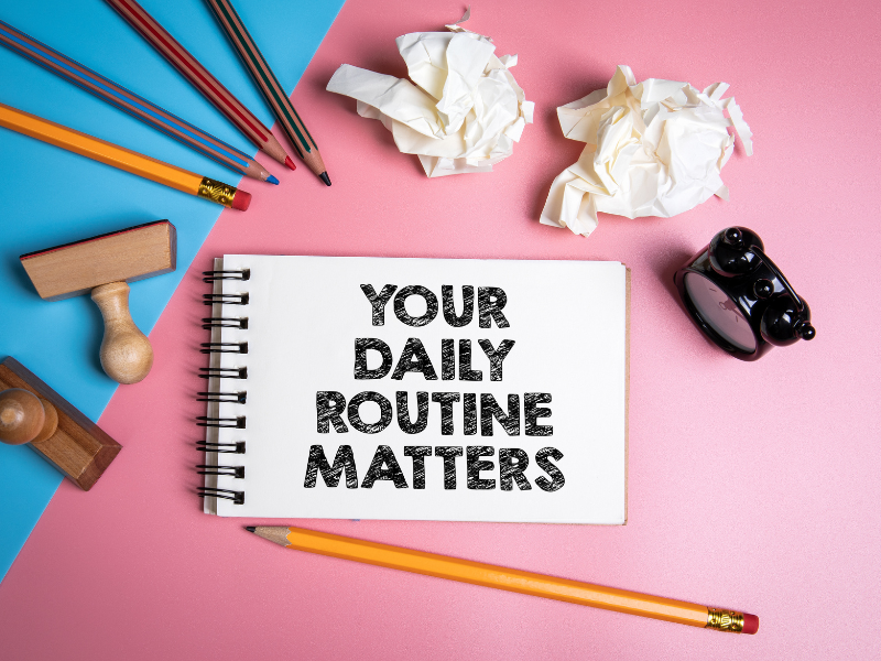 your daily routine matters chore list for teens