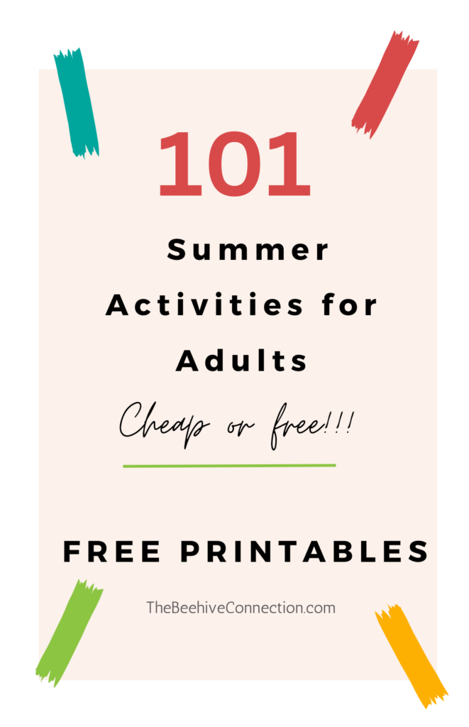 101 summer activities for adults pin 