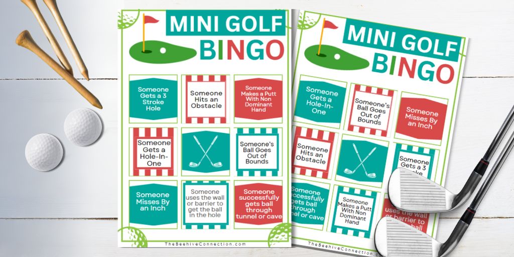 mini golf date night ideas mini golf bingo printables