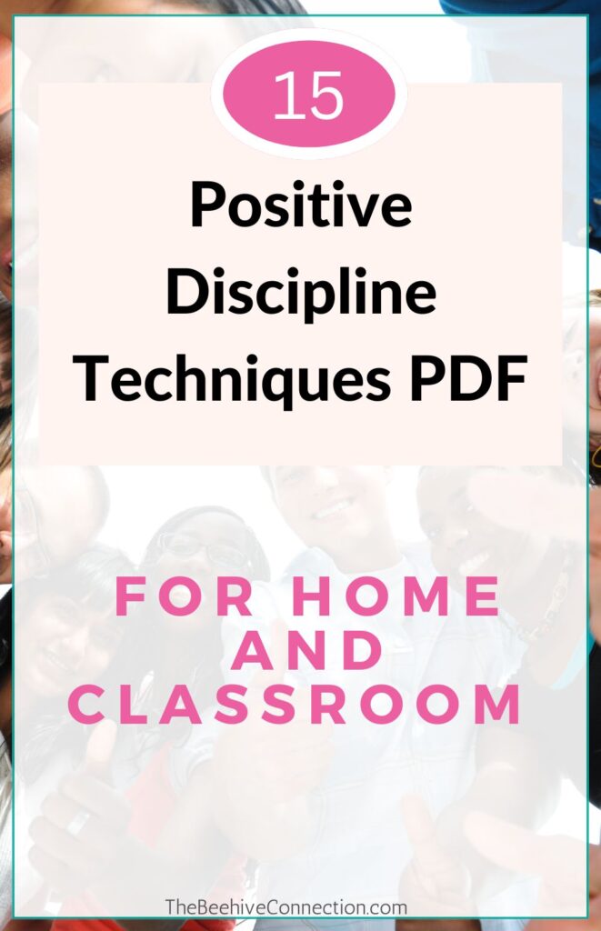 pinterest pin positive discipline techniques pdf