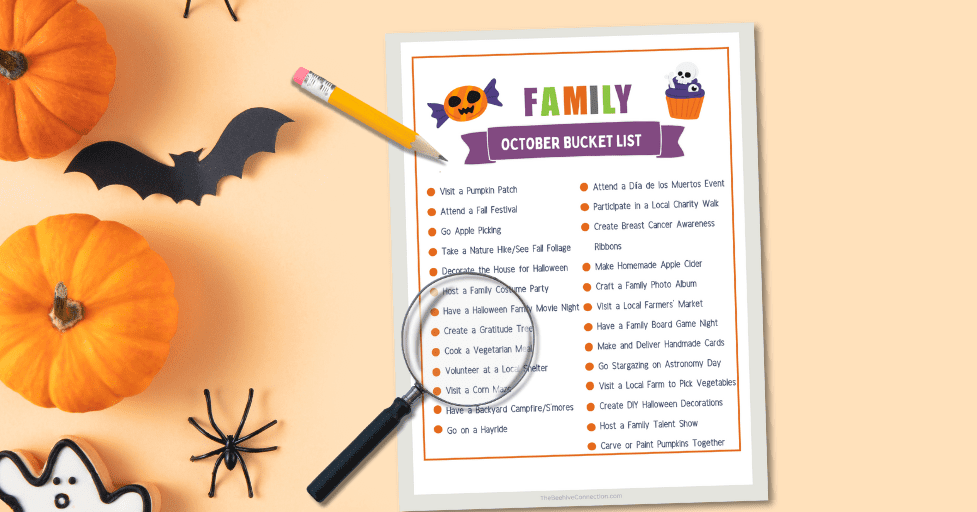 October Bucket List Ideas for Family