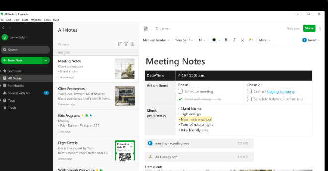 evernote app for teen academic struggles