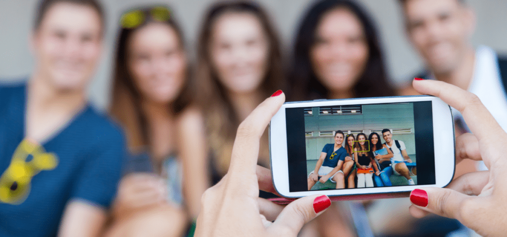 group taking a picture