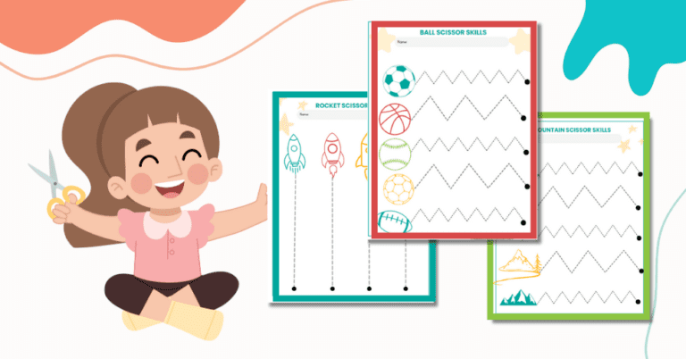 22 Easy and Fun Simple Cutting Worksheets for Kids