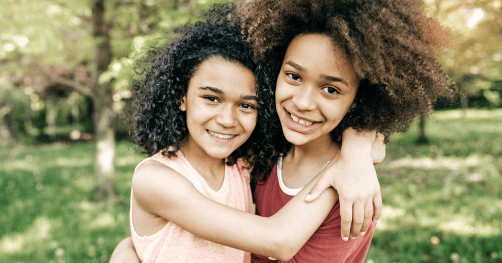 two sisters hugging each other Quotes on Siblings bond