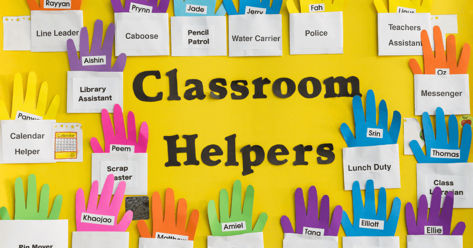 morning routine kindergarten classroom helpers bulletin board