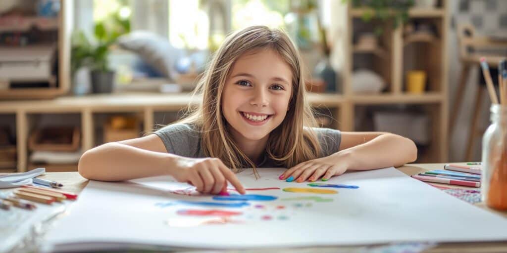 Engaging Art Therapy Activities for Teens finger painting